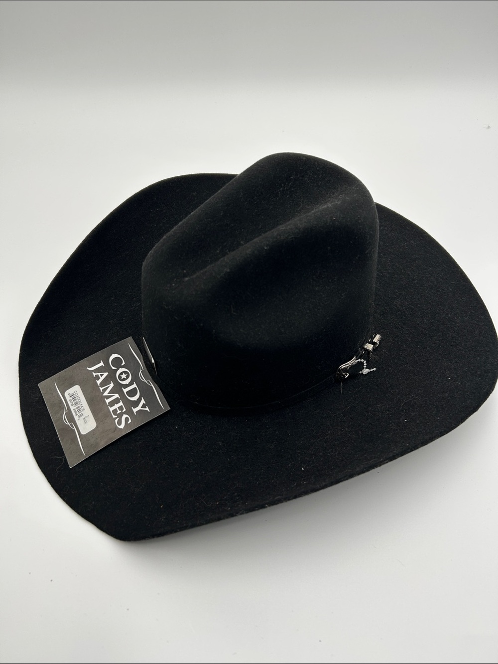 Cody James Men's Black Felt Western Cowboy Hat